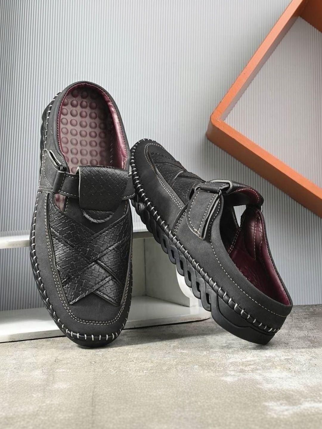 LORENCE FASHION HUB Men Shoe-Style Sandals