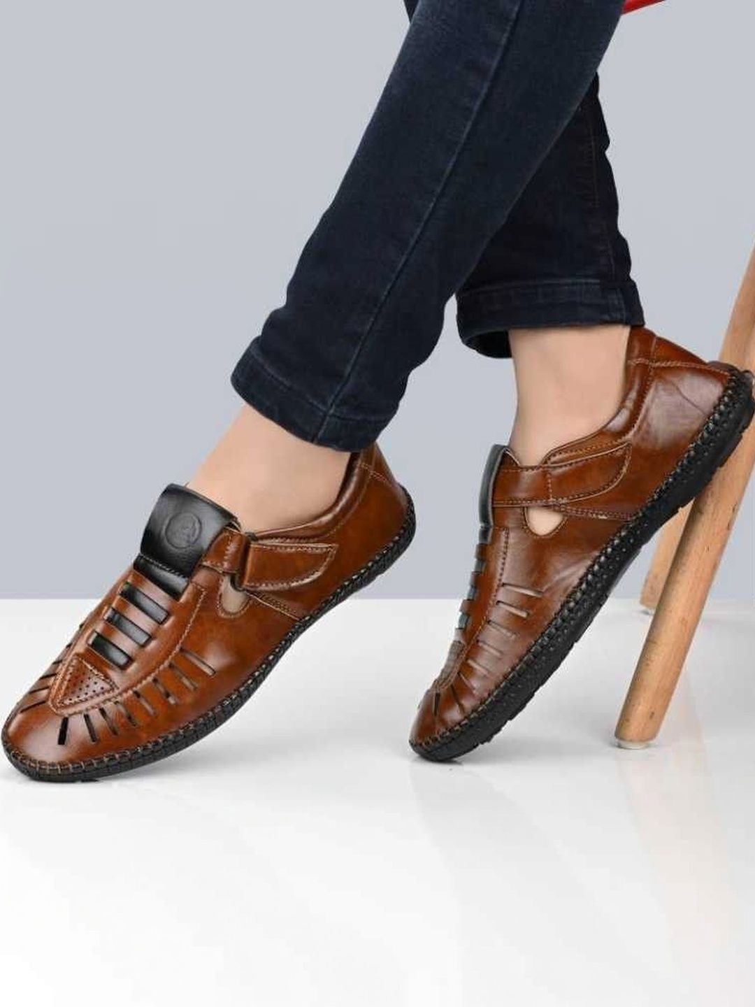 LORENCE FASHION HUB Men Fisherman Sandals