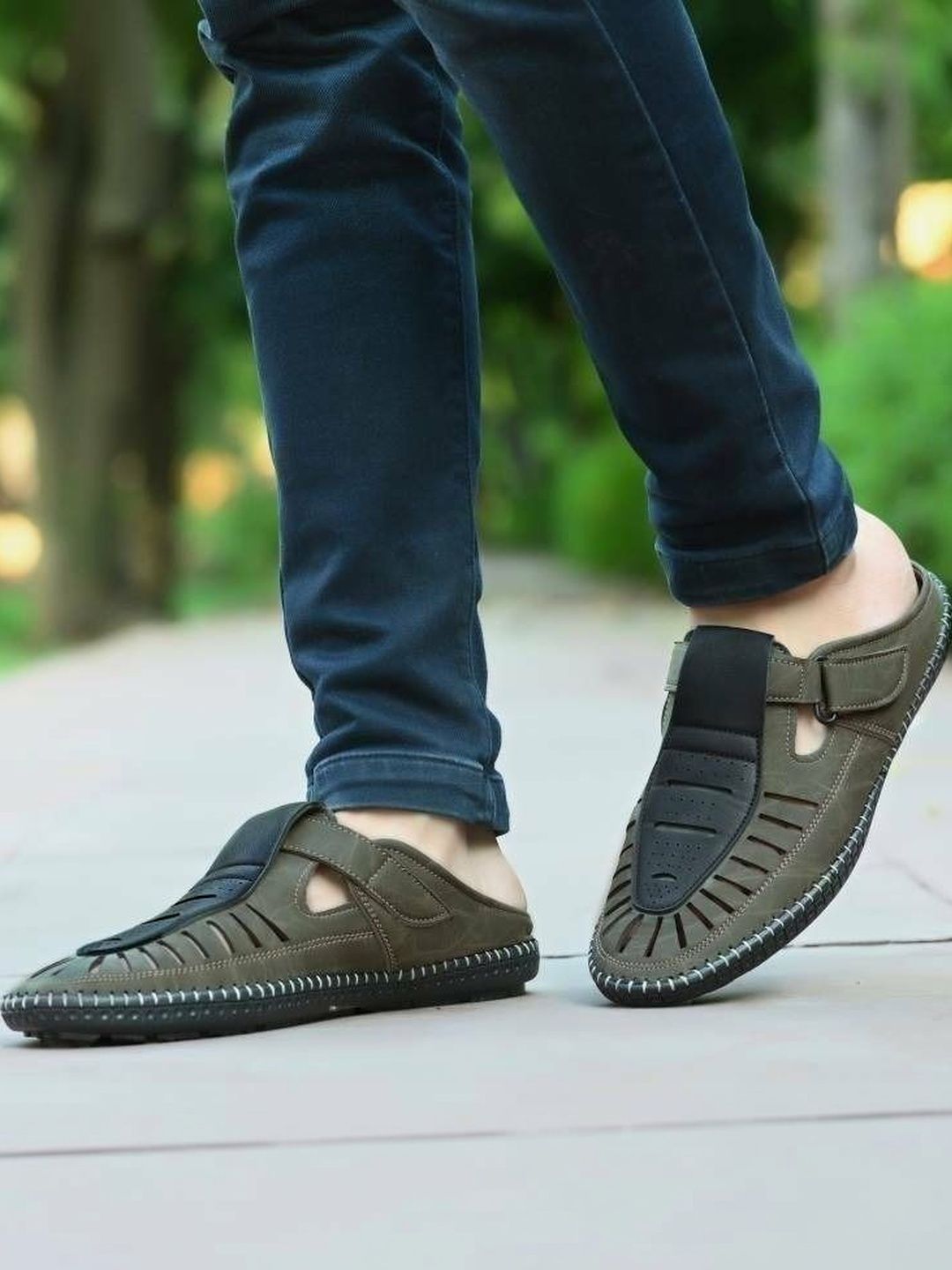 LORENCE FASHION HUB Men Shoe-Style Sandals