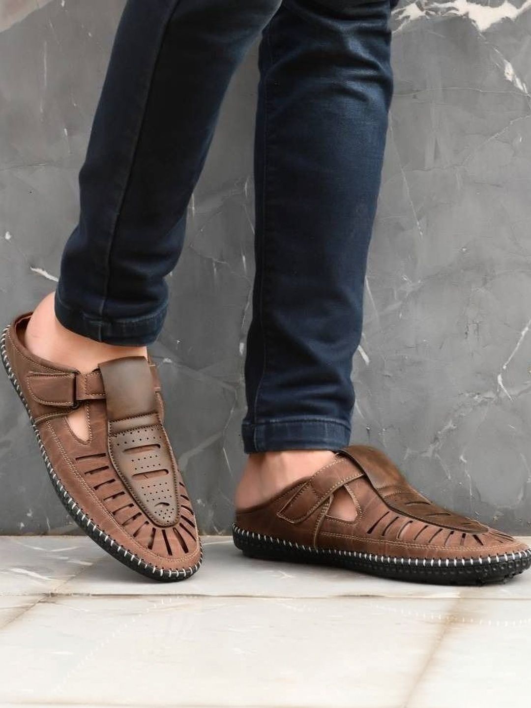 LORENCE FASHION HUB Men Fisherman Sandals