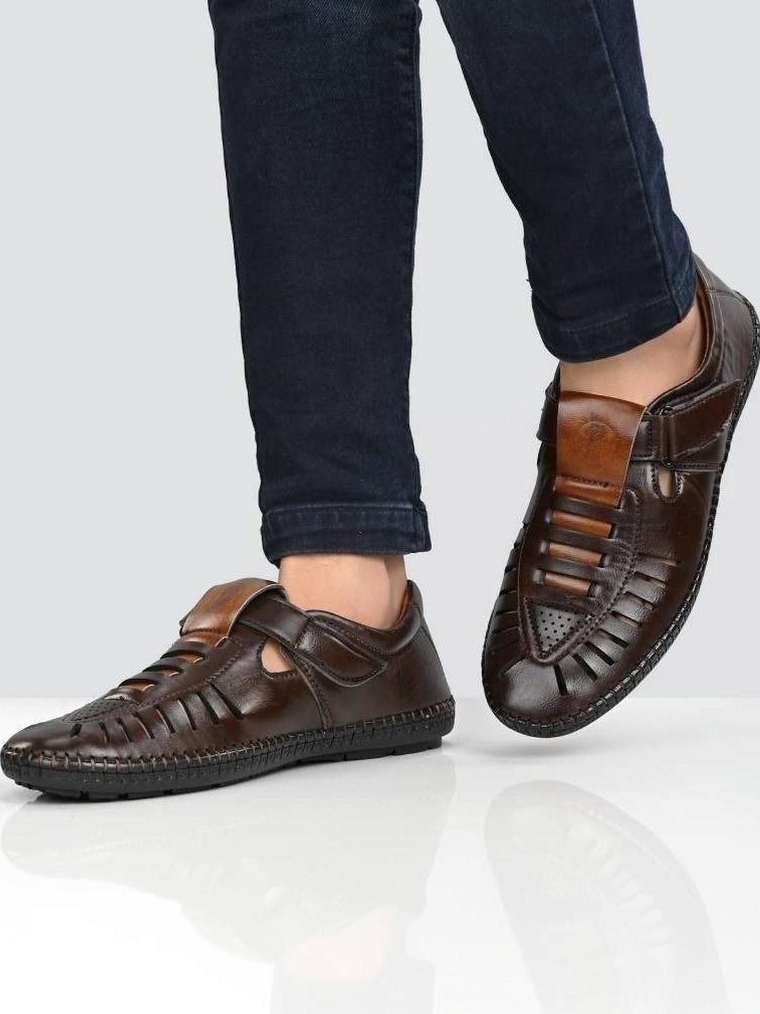 LORENCE FASHION HUB Men Shoe-Style Sandals