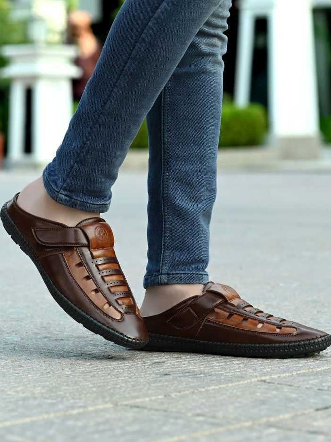 LORENCE FASHION HUB Men Shoe-Style Sandals