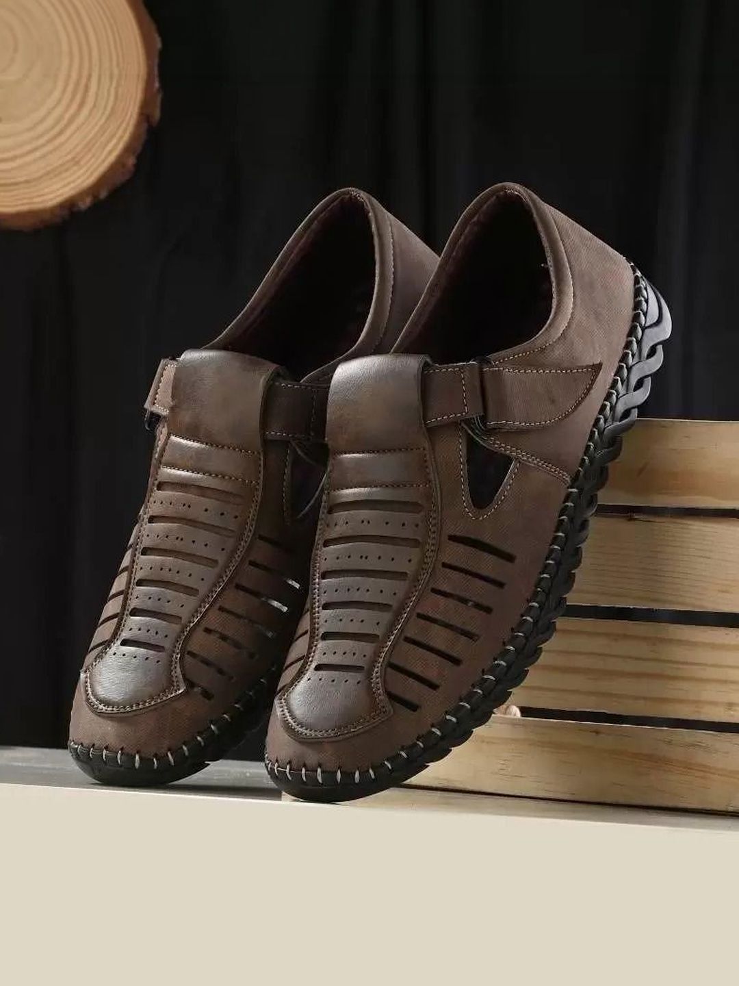 LORENCE FASHION HUB Men Shoe-Style Sandals