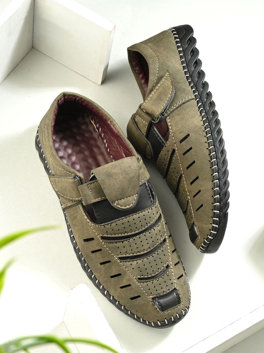 LORENCE FASHION HUB Men Shoe-Style Sandals