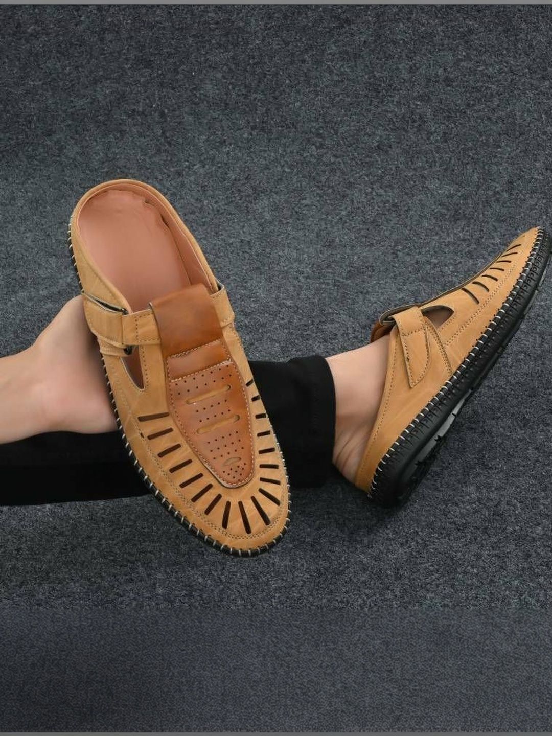 LORENCE FASHION HUB Men Shoe-Style Sandals