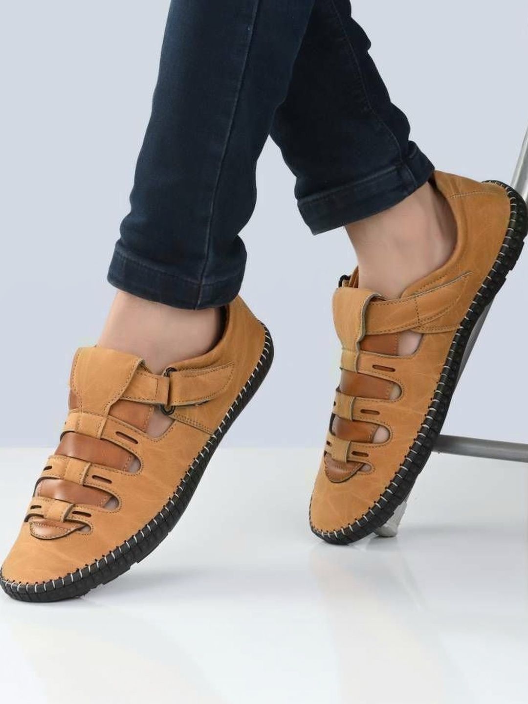 LORENCE FASHION HUB Men Fisherman Sandals
