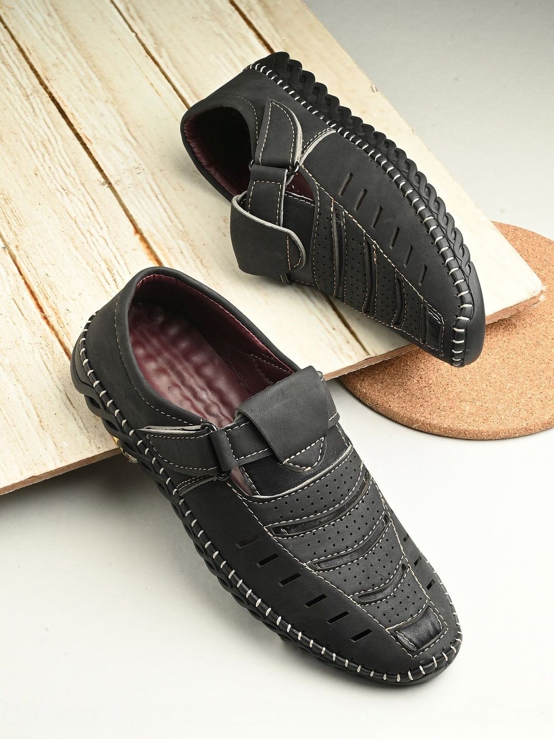 LORENCE FASHION HUB Men Shoe-Style Sandals