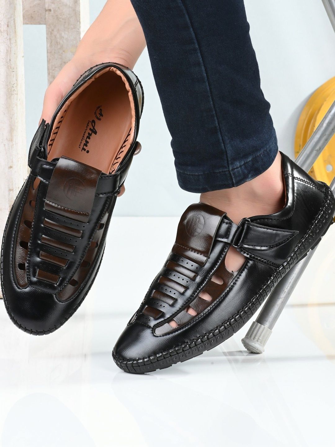 LORENCE FASHION HUB Men Shoe-Style Sandals