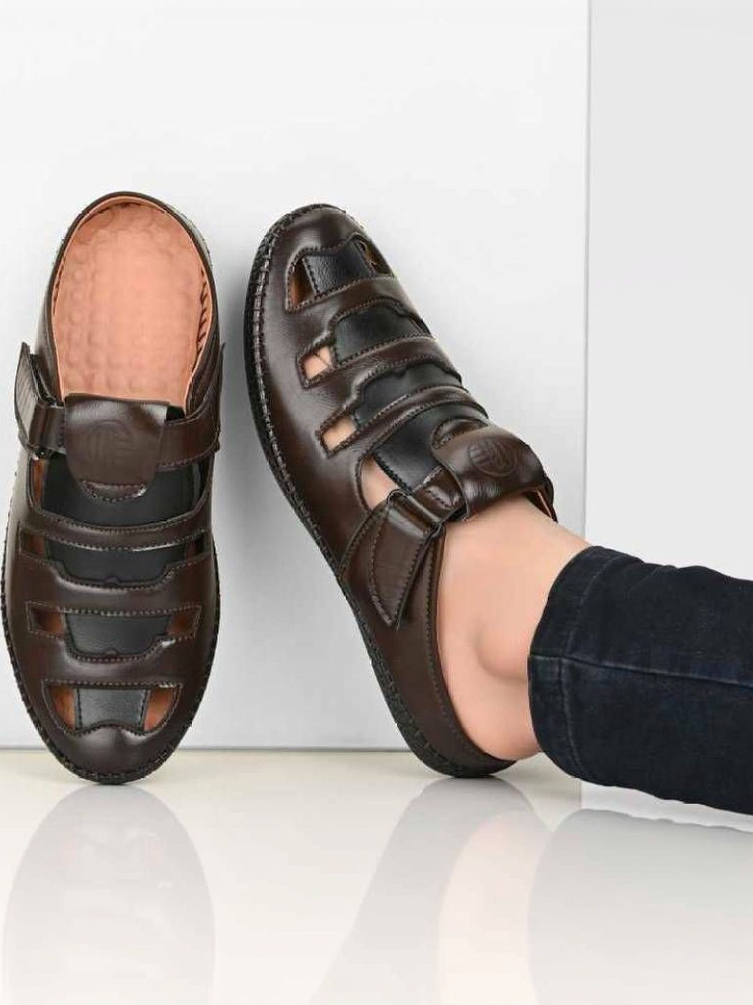 LORENCE FASHION HUB Men Shoe-Style Sandals
