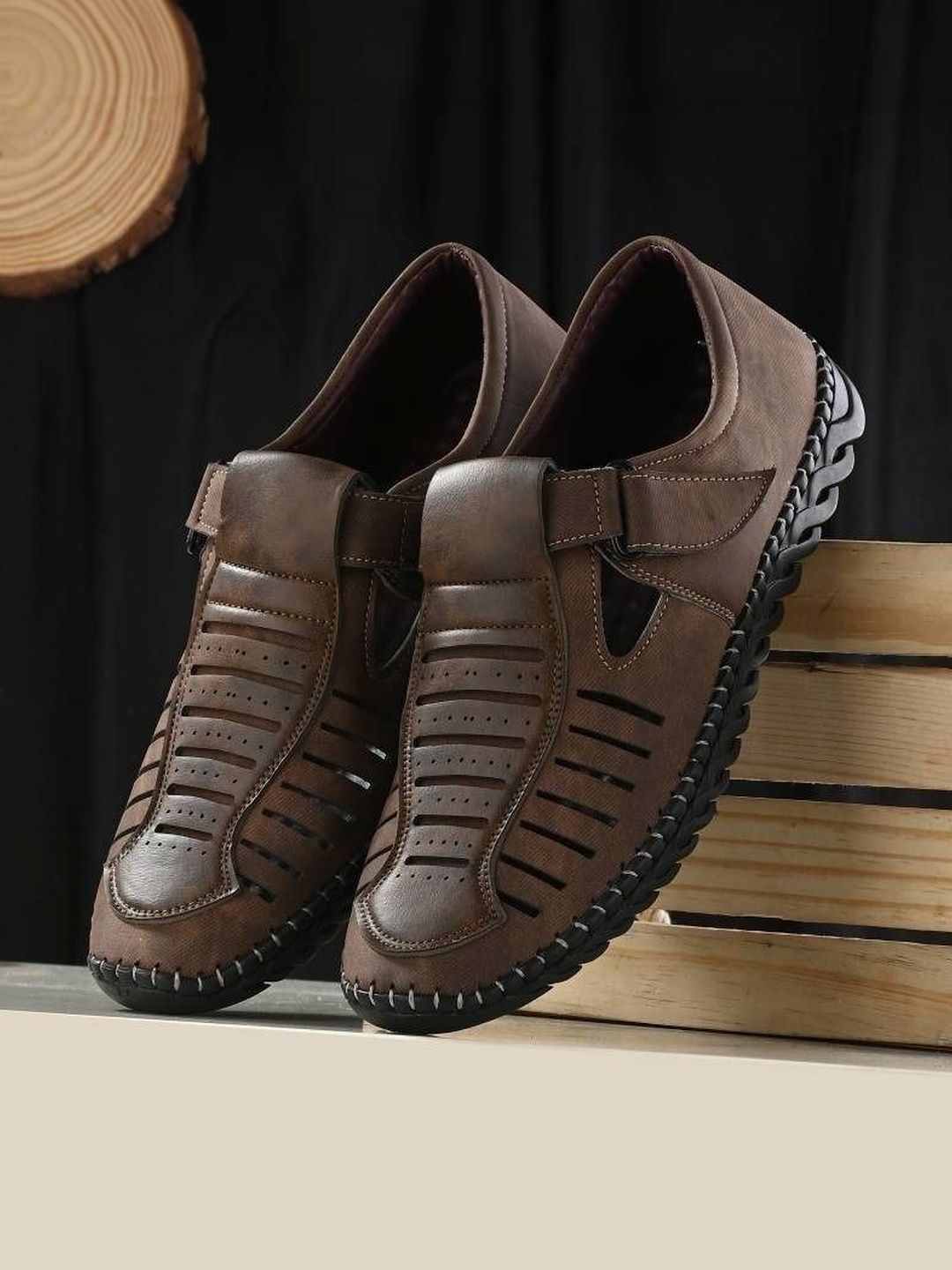 LORENCE FASHION HUB Men Shoe-Style Sandals