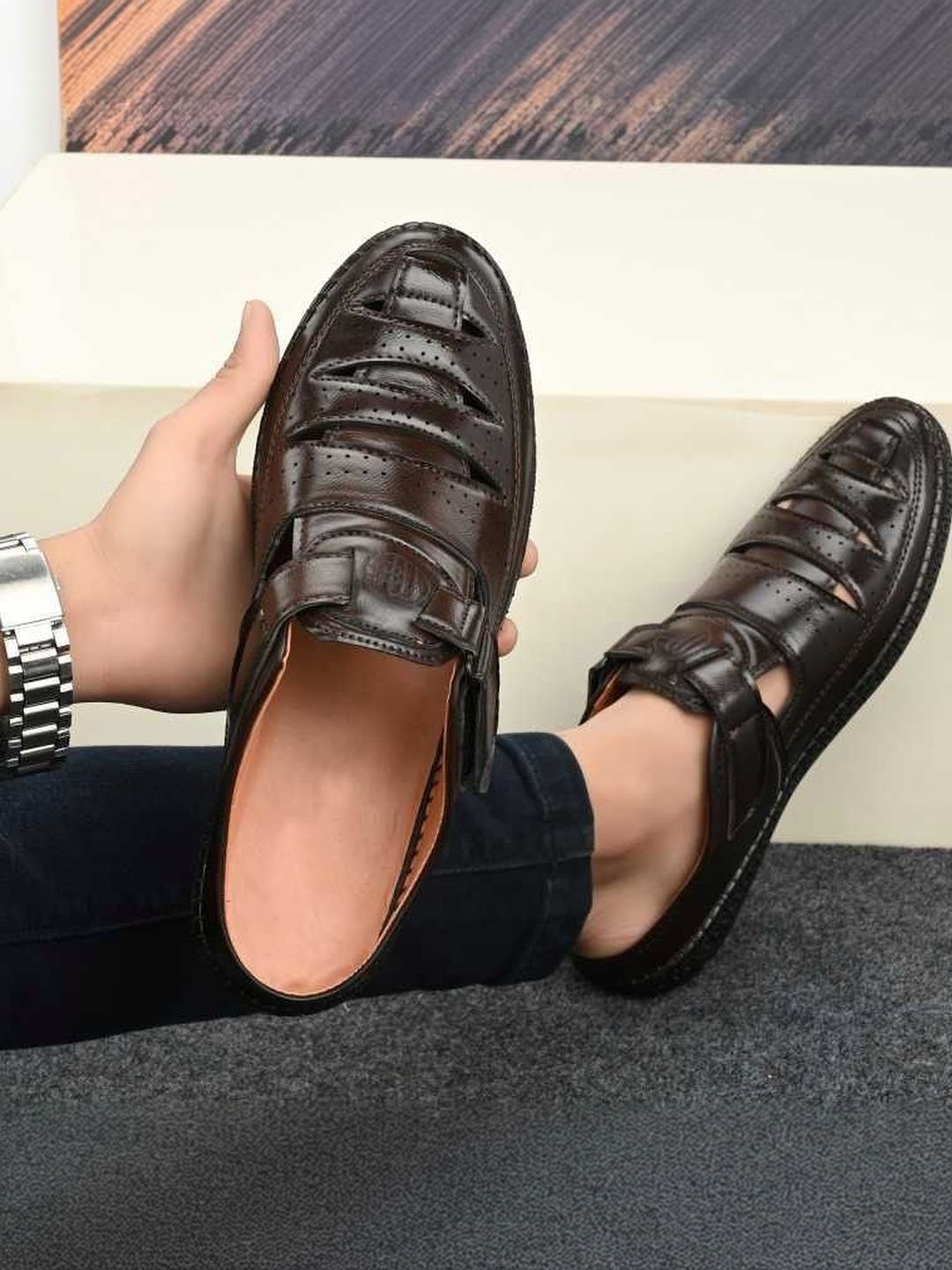 MEN'S AVENUE Men Shoe-Style Sandals