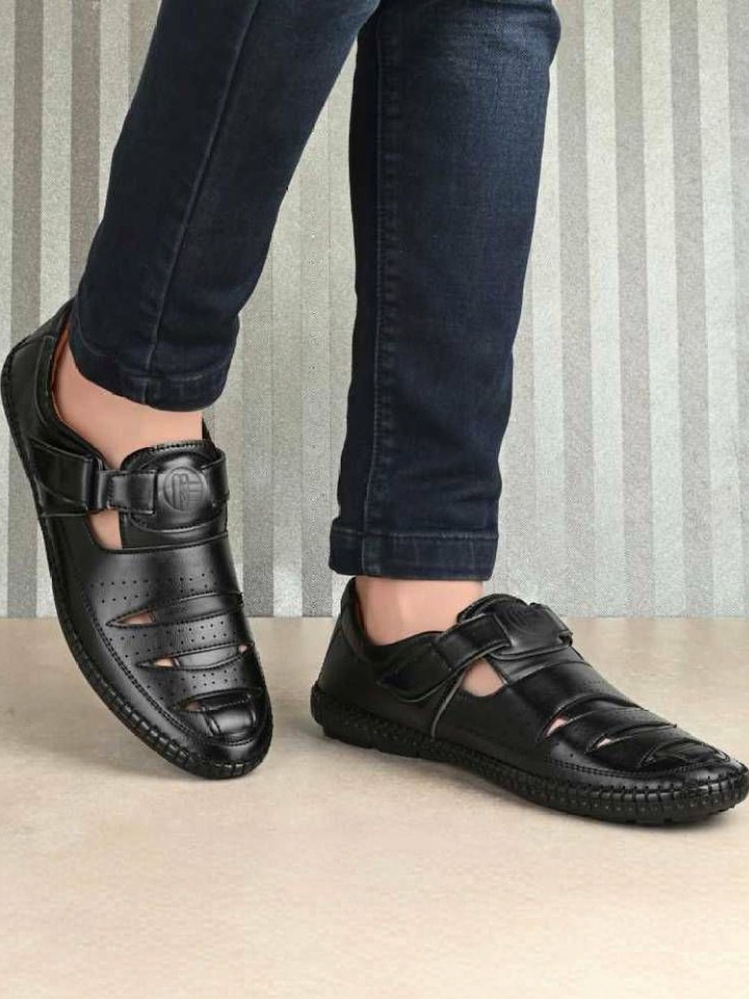 LORENCE FASHION HUB Men Shoe-Style Sandals