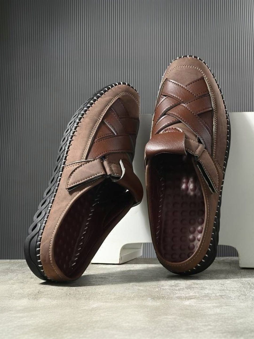 LORENCE FASHION HUB Men Shoe-Style Sandals