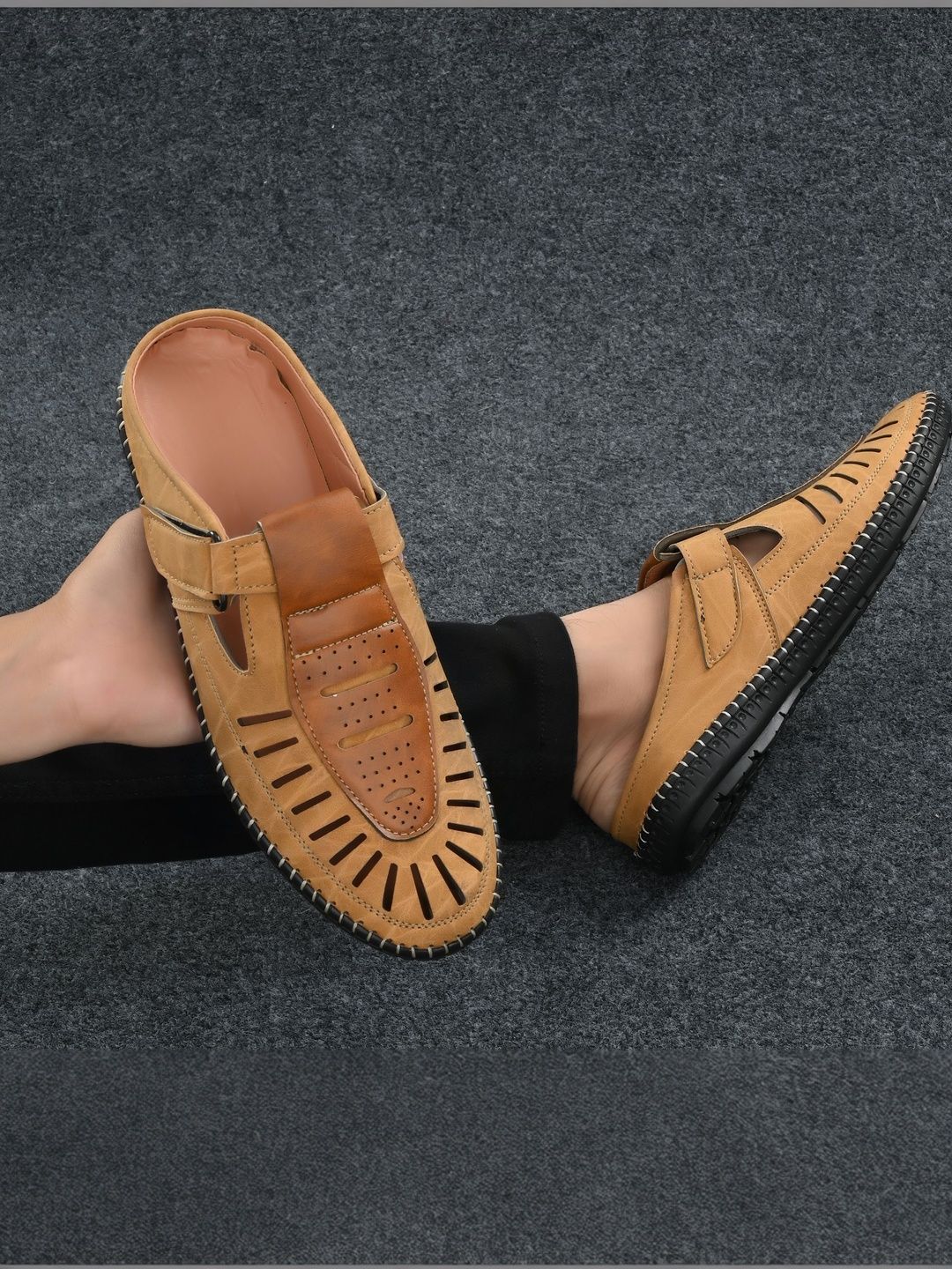 LORENCE FASHION HUB Men Shoe-Style Sandals