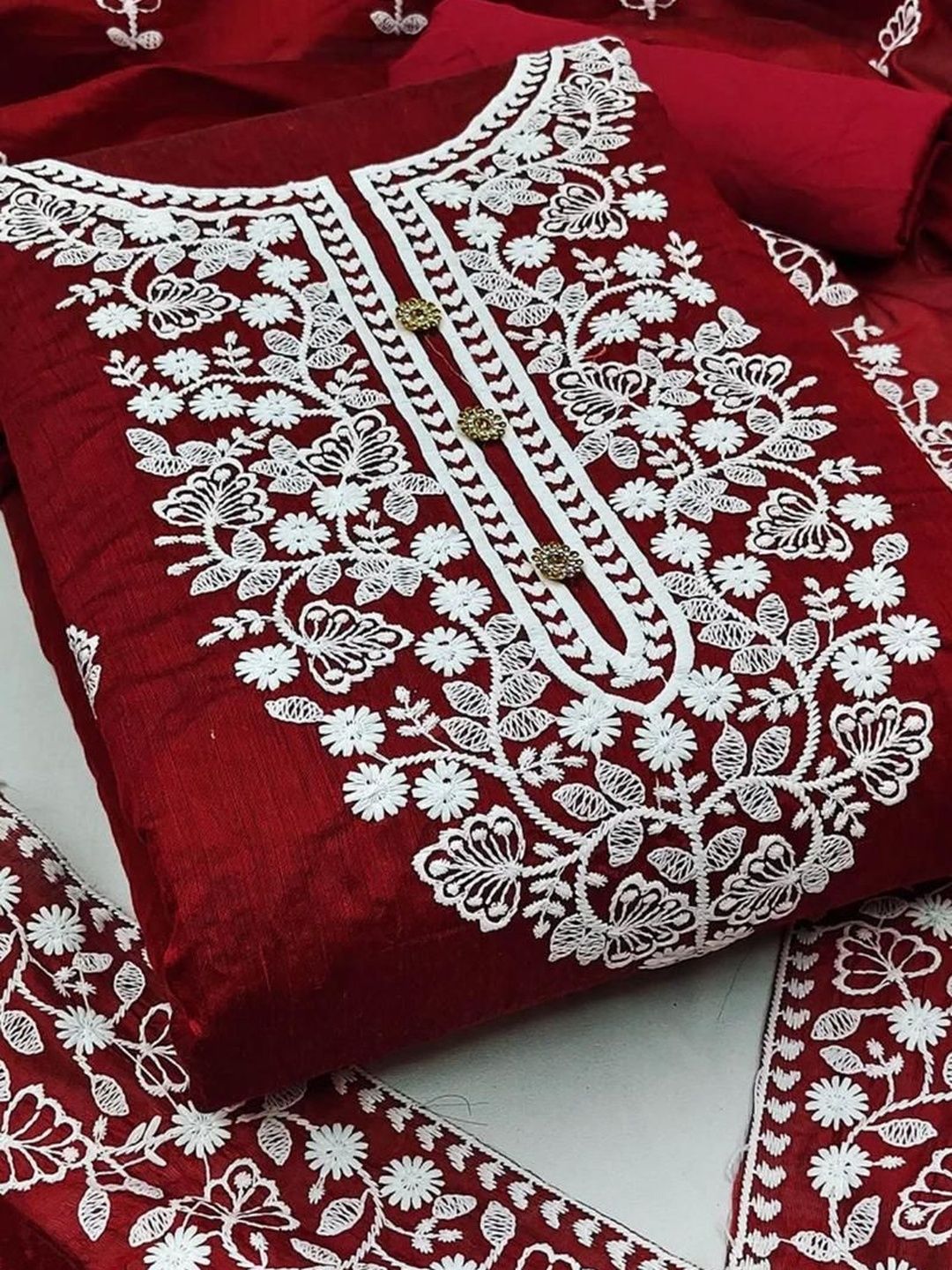 TIGER SNAKE Embroidered Unstitched Dress Material