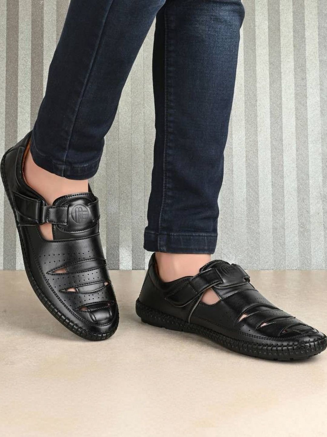 LORENCE FASHION HUB Men Shoe-Style Sandals