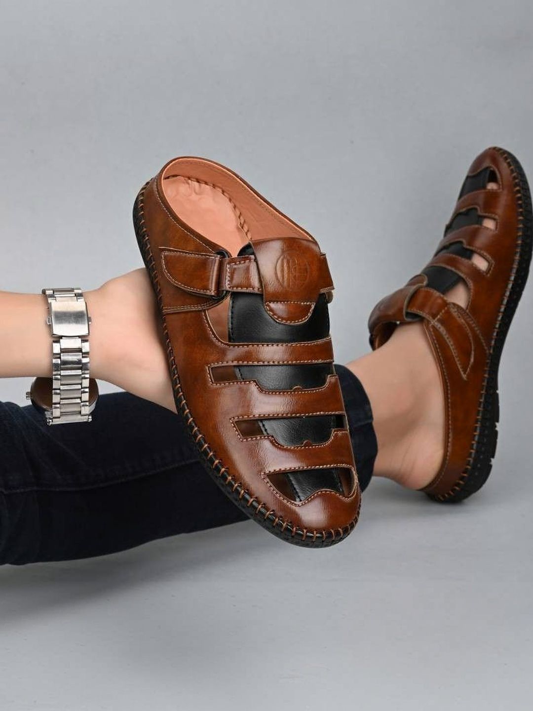 LORENCE FASHION HUB Men Fisherman Sandals