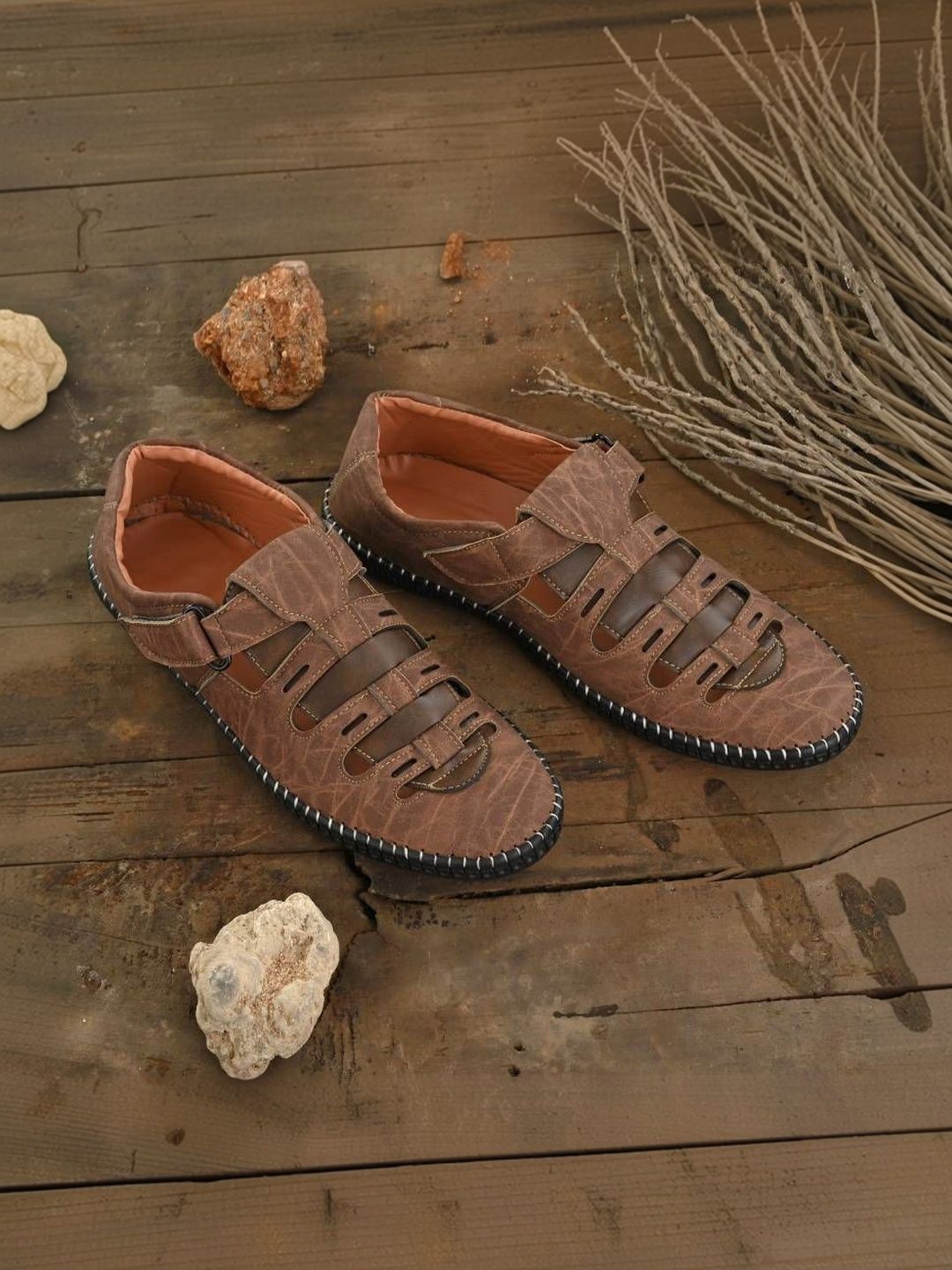 LORENCE FASHION HUB Men Shoe-Style Sandals