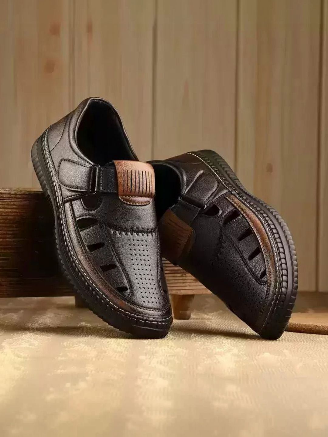LORENCE FASHION HUB Men Shoe-Style Sandals