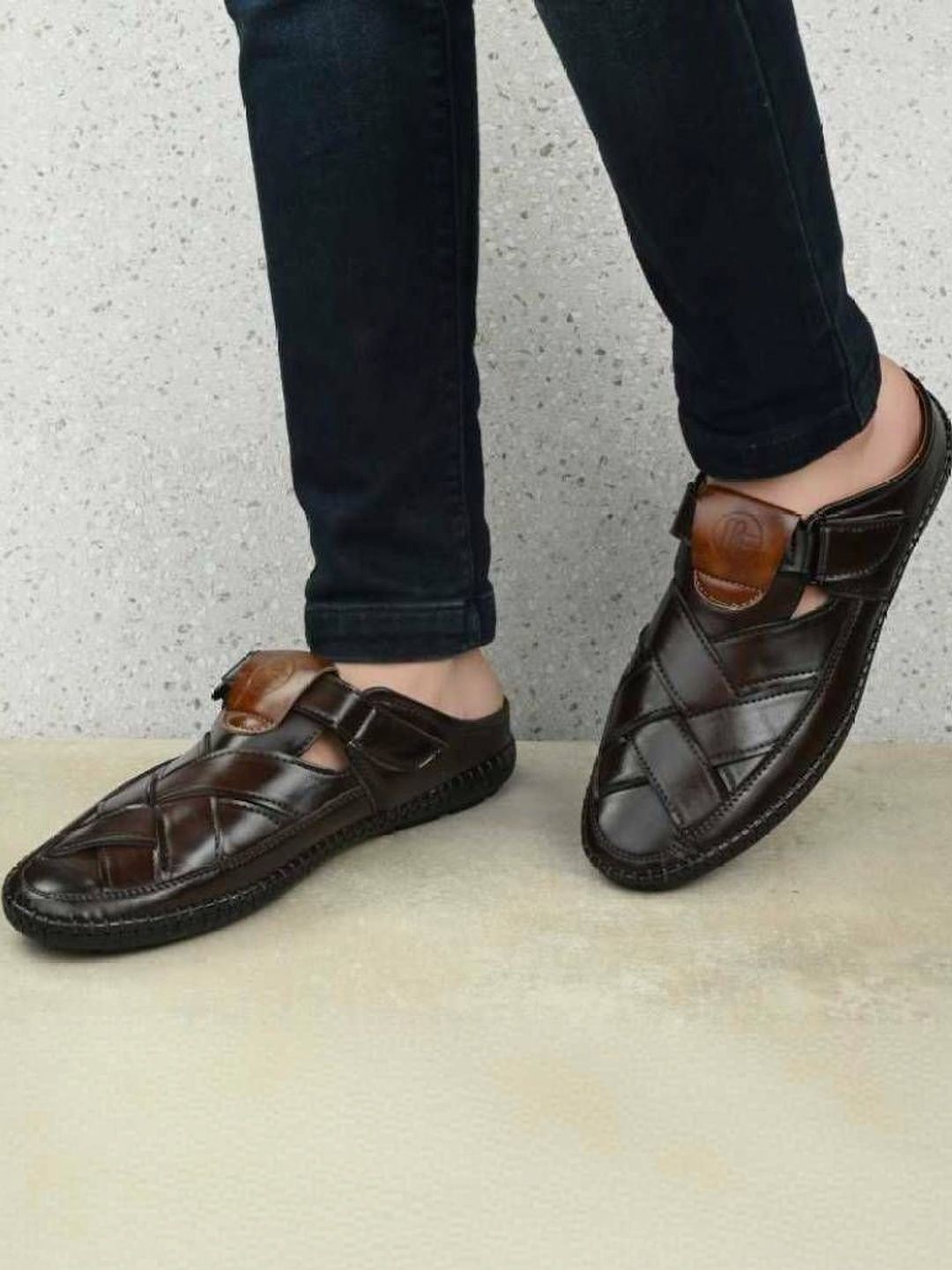 LORENCE FASHION HUB Men Shoe-Style Sandals