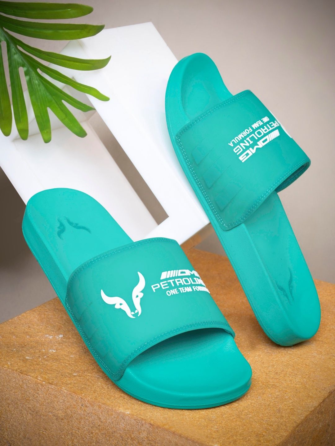 LIDDU Men Printed Sliders