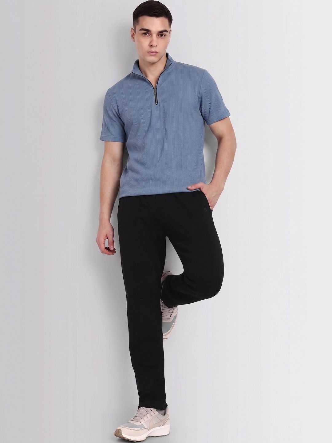 SZN Men Polo Collar T-shirt