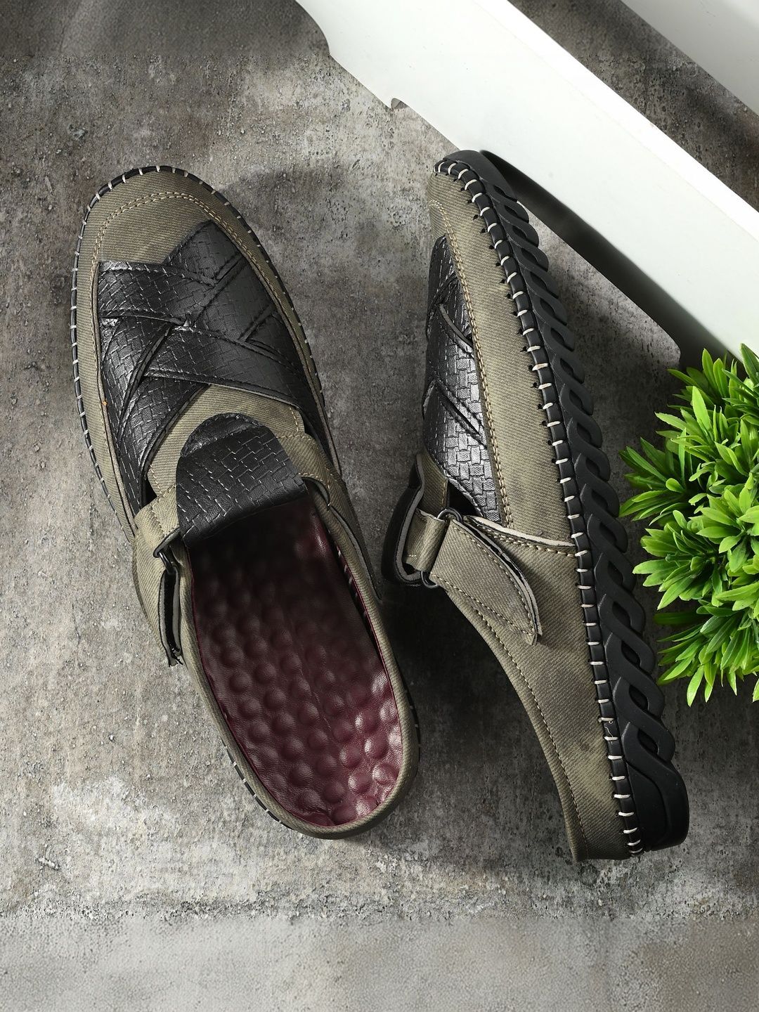 LORENCE FASHION HUB Men Shoe-Style Sandals