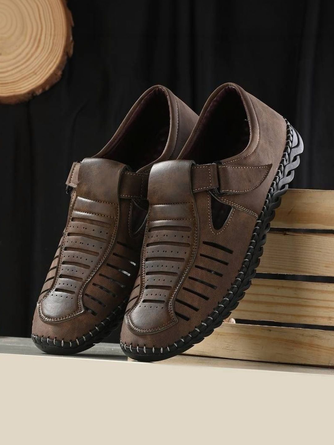 LORENCE FASHION HUB Men Shoe-Style Sandals