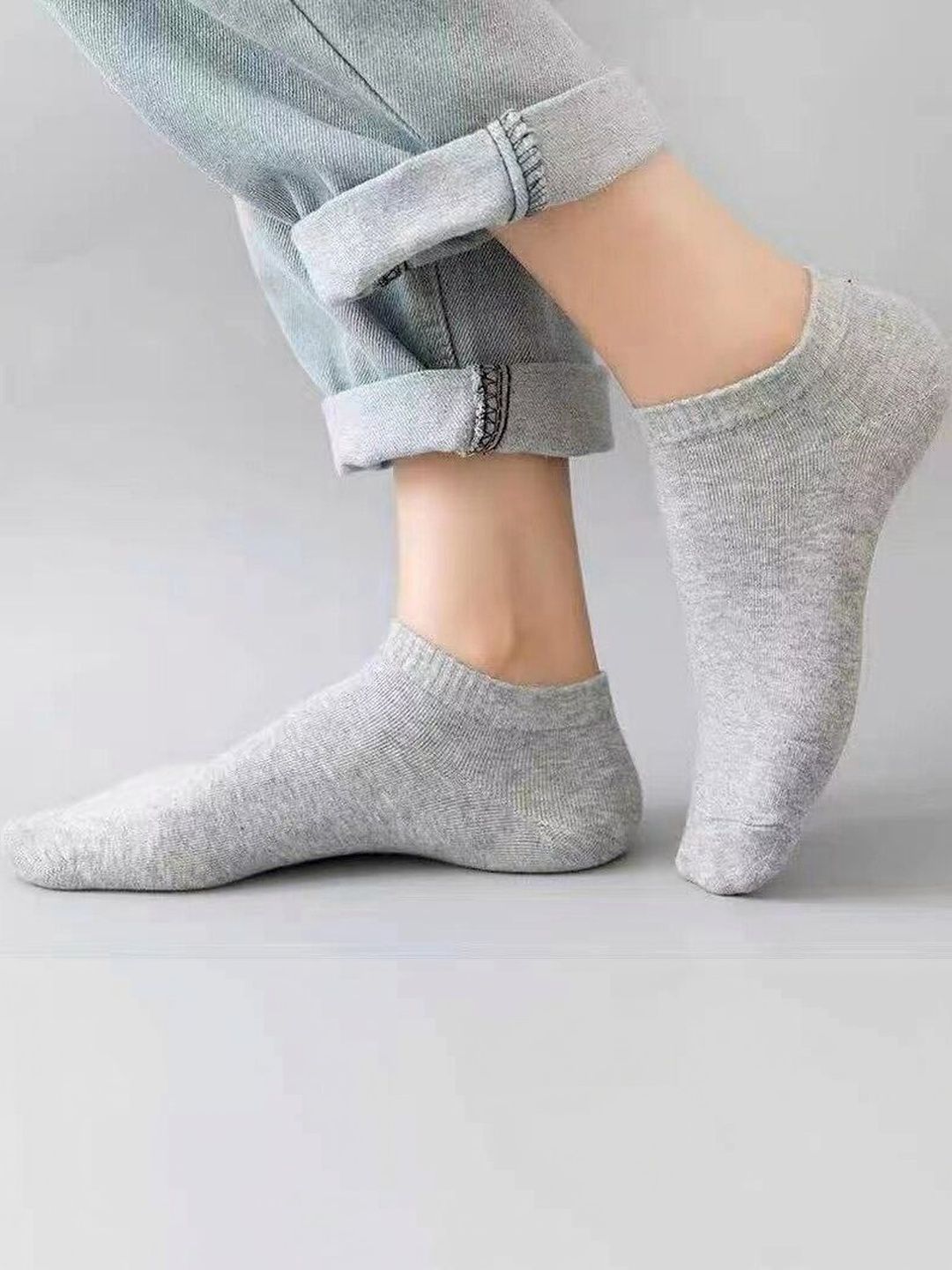 SACHIVA FASHION Unisex Pack of 2 Assorted Ankle Length Socks