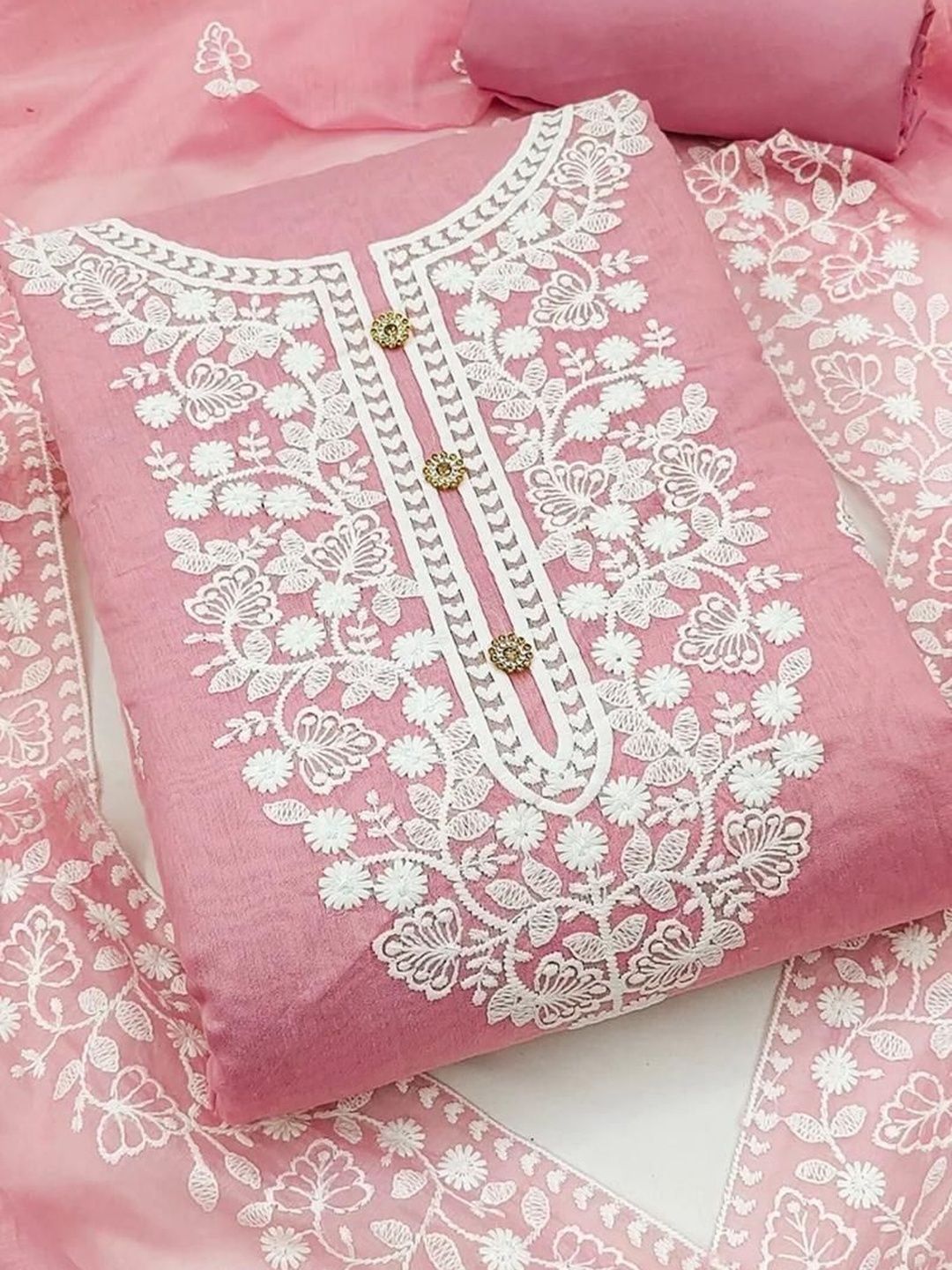 TIGER SNAKE Embroidered Unstitched Dress Material