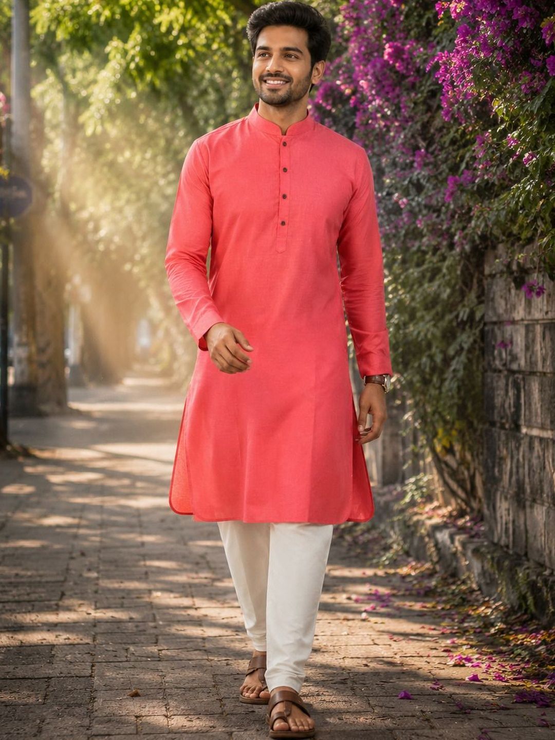 DEVOILER Men Kurta