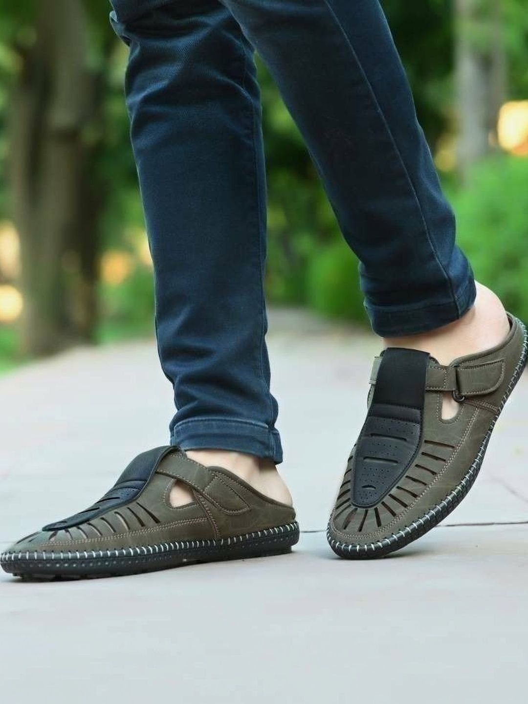 LORENCE FASHION HUB Men Shoe-Style Sandals