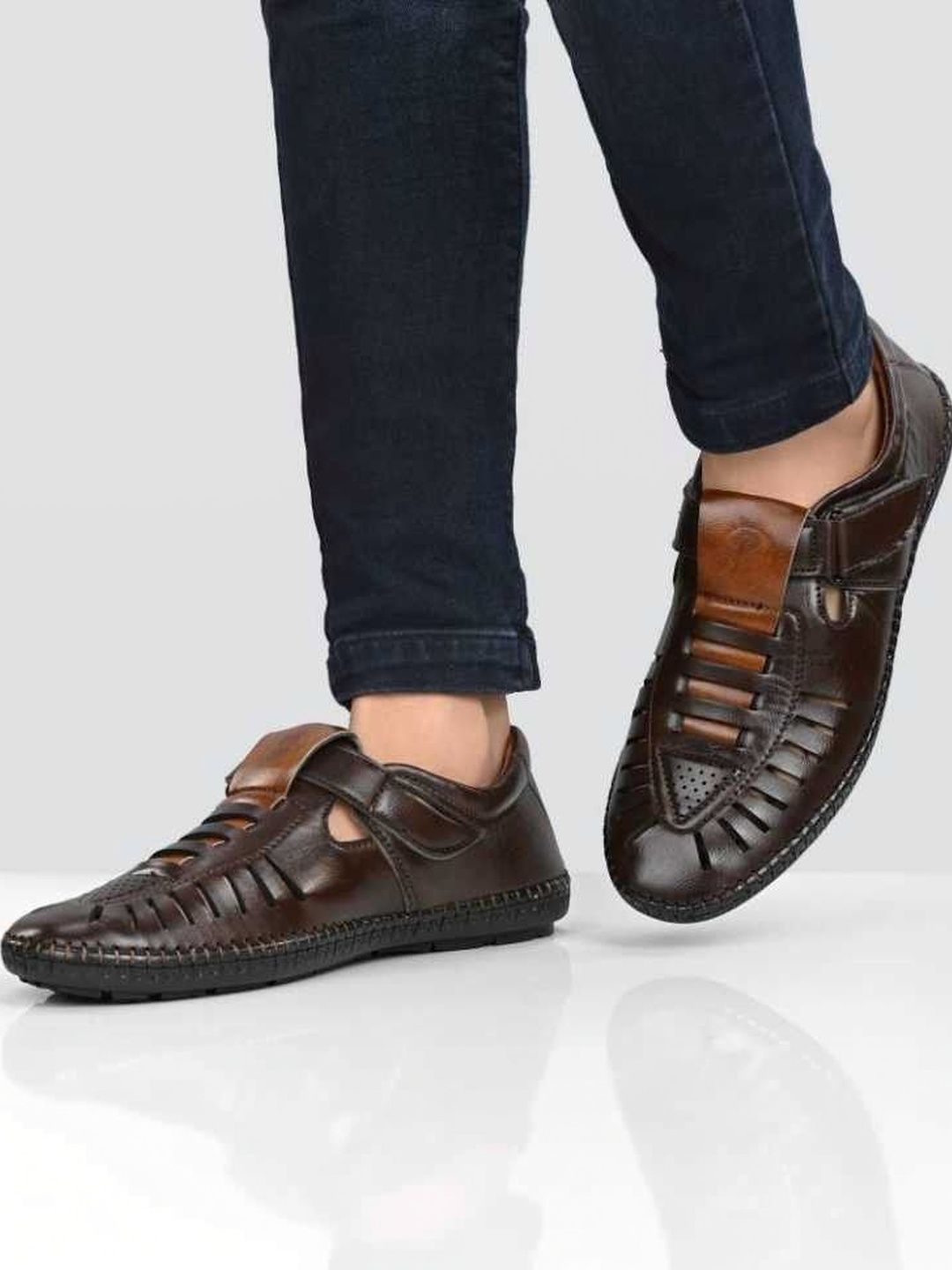 LORENCE FASHION HUB Men Fisherman Sandals