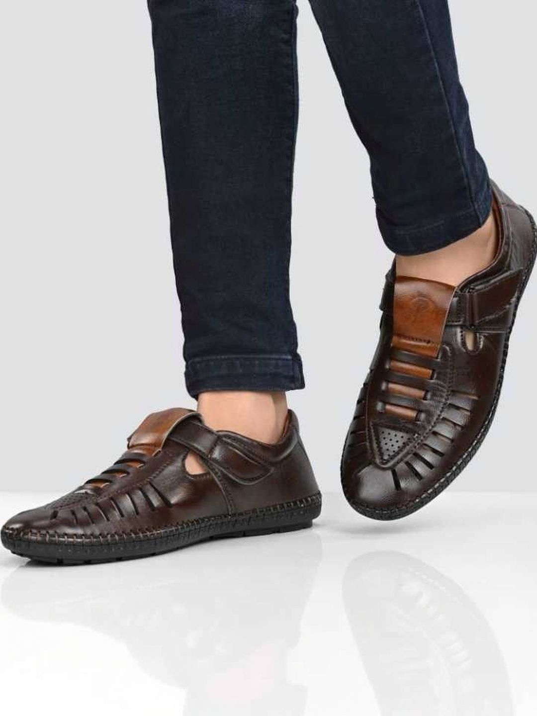LORENCE FASHION HUB Men Shoe-Style Sandals