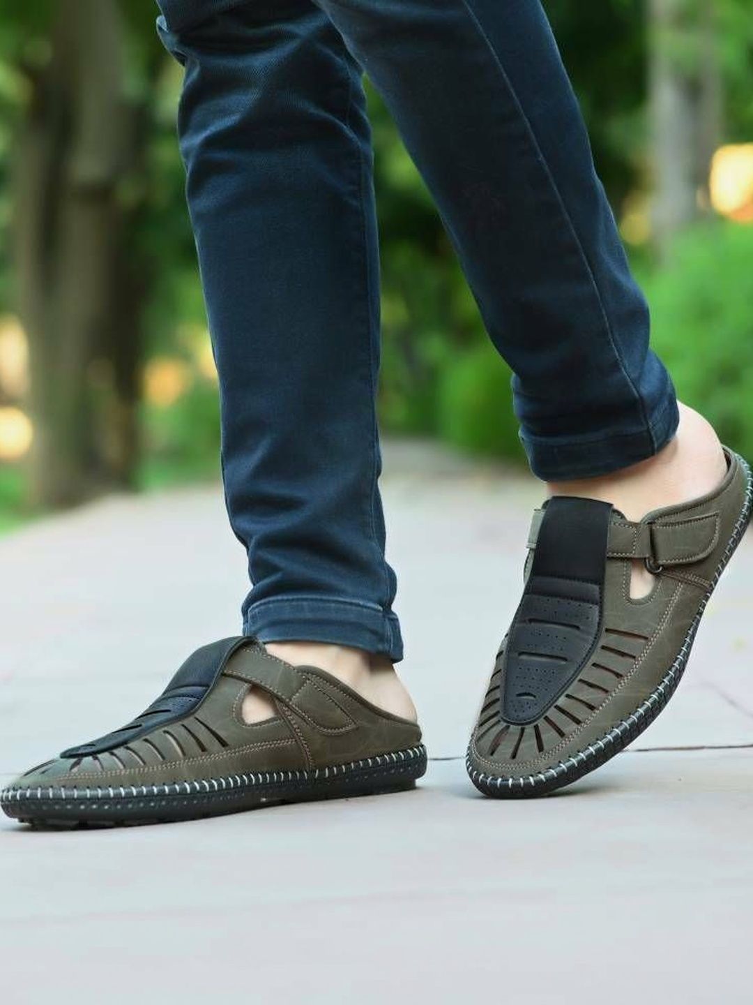 LORENCE FASHION HUB Men Shoe-Style Sandals