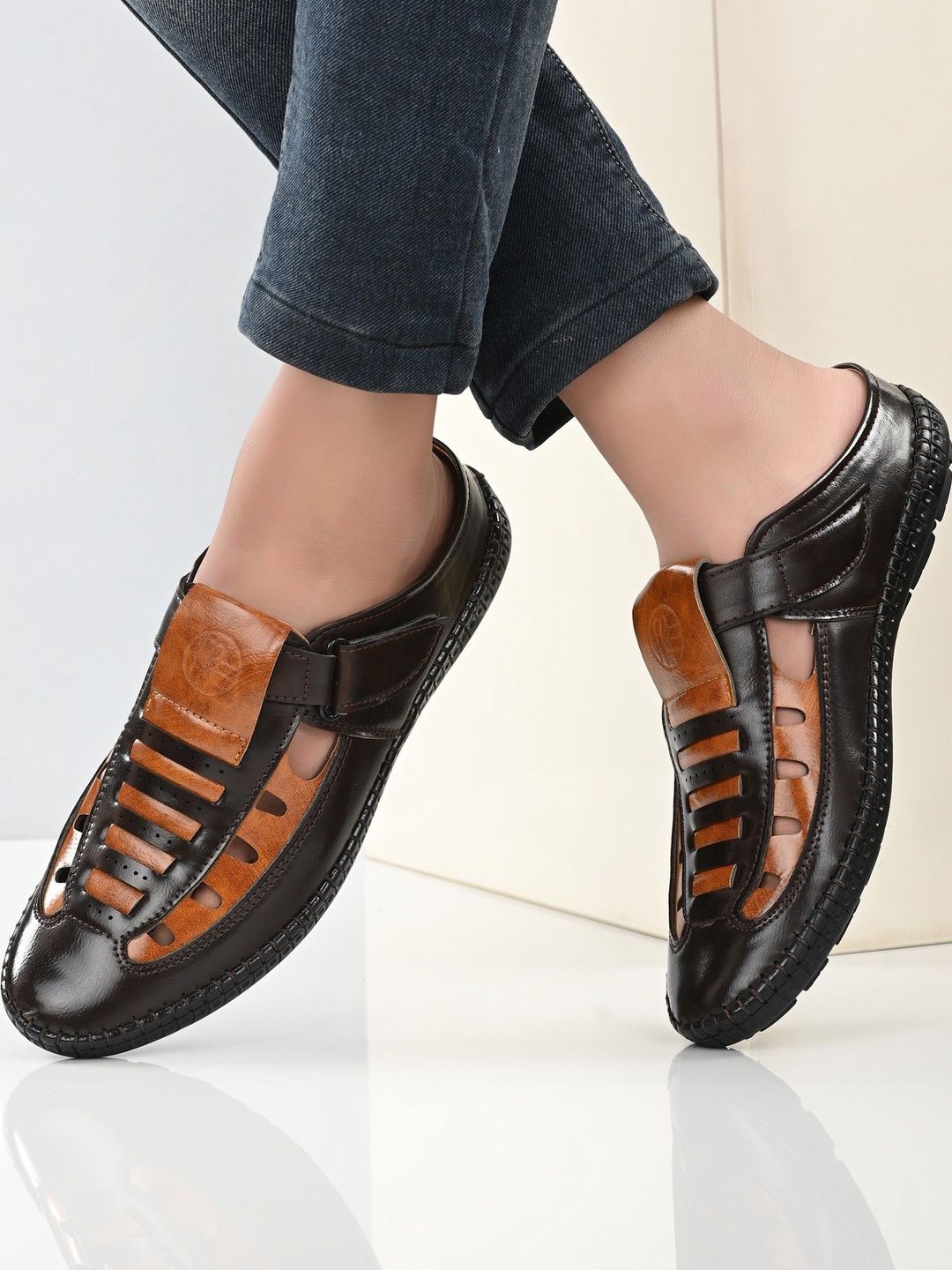 LORENCE FASHION HUB Men Shoe-Style Sandals
