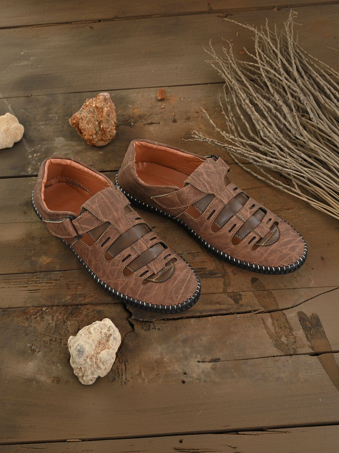LORENCE FASHION HUB Men Shoe-Style Sandals