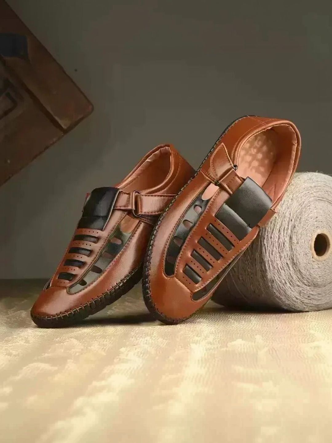 LORENCE FASHION HUB Men Shoe-Style Sandals
