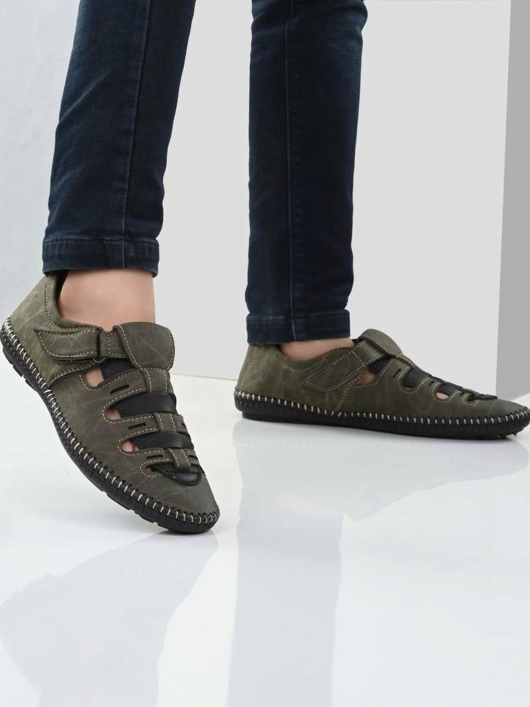 LORENCE FASHION HUB Men Shoe-Style Sandals