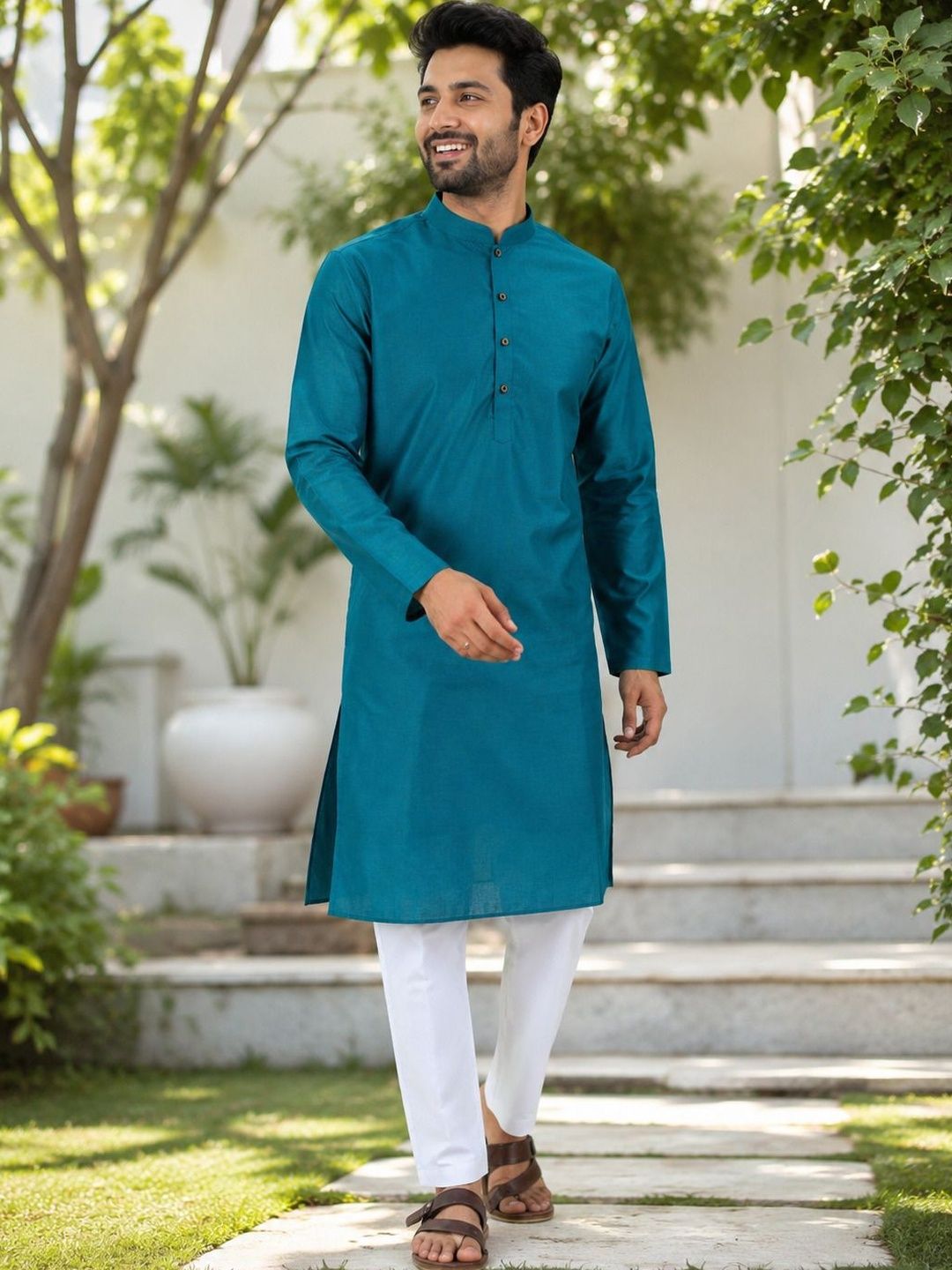 DEVOILER Men Kurta