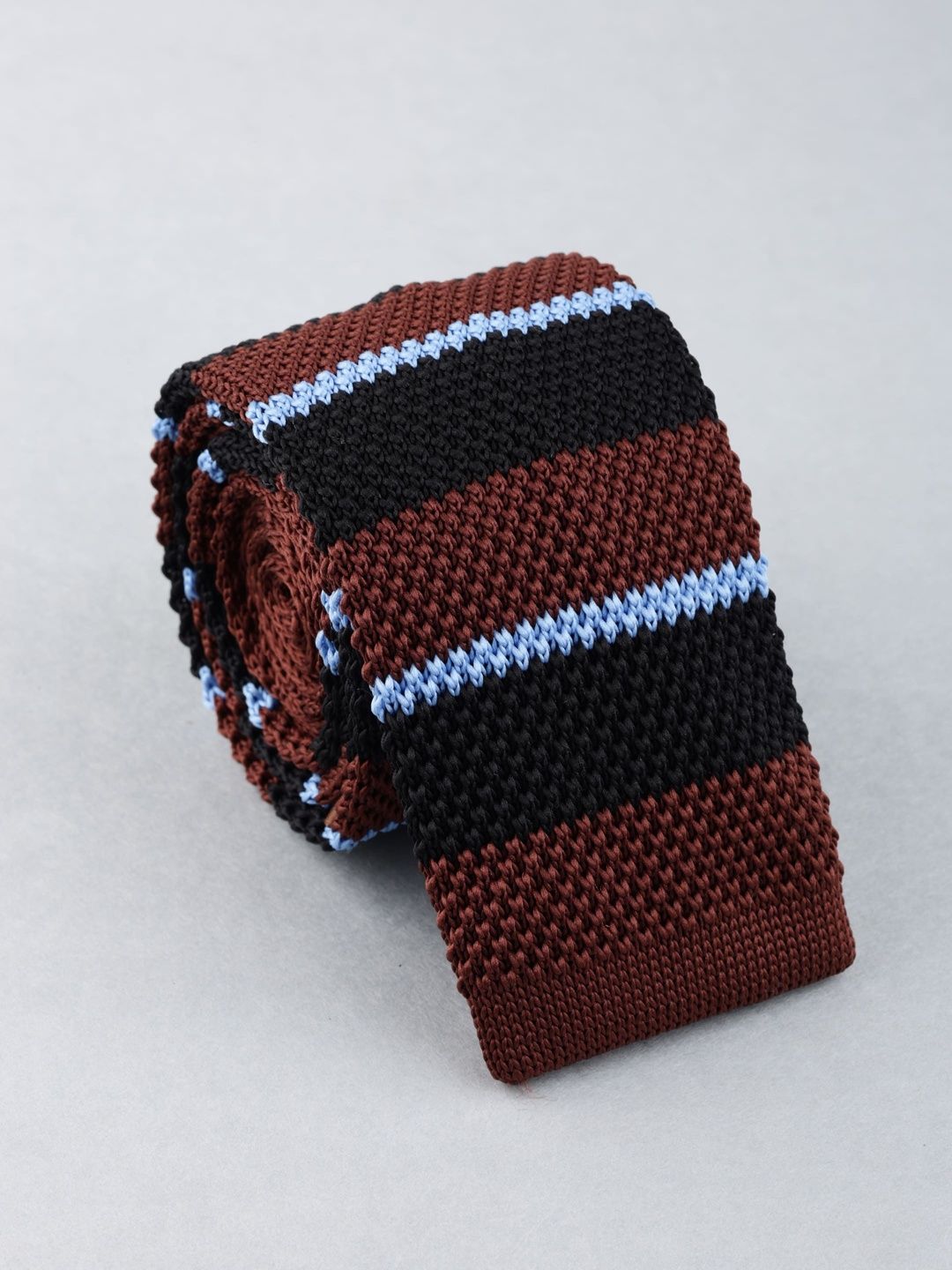Alvaro Castagnino Men Striped Skinny Tie