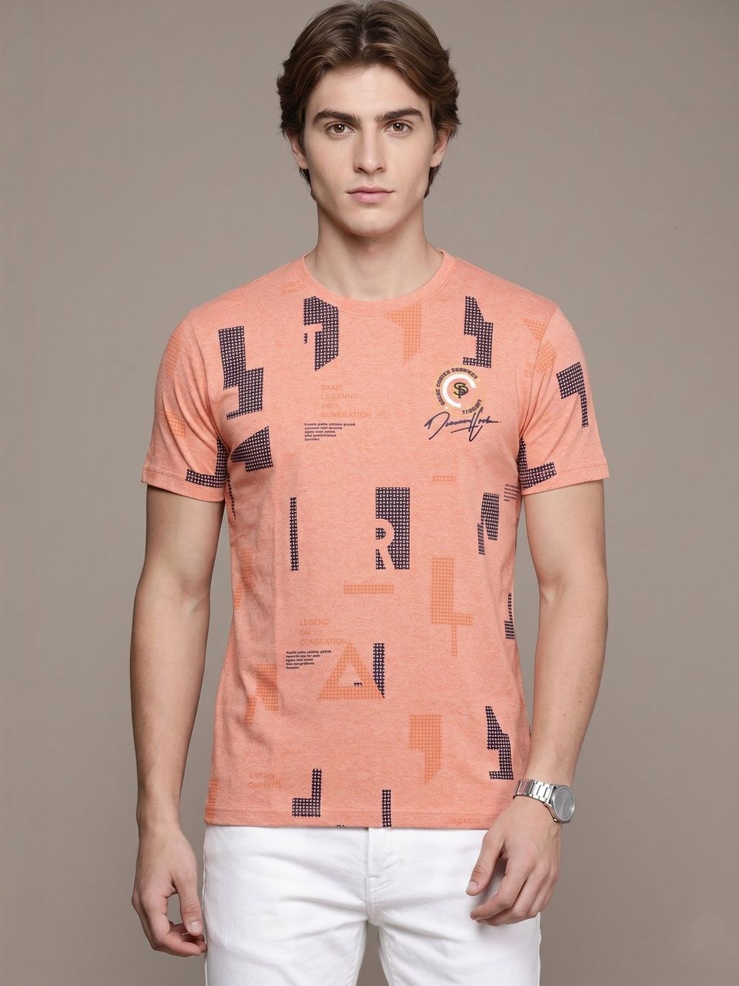 SANDPIPER Men Printed T-shirt