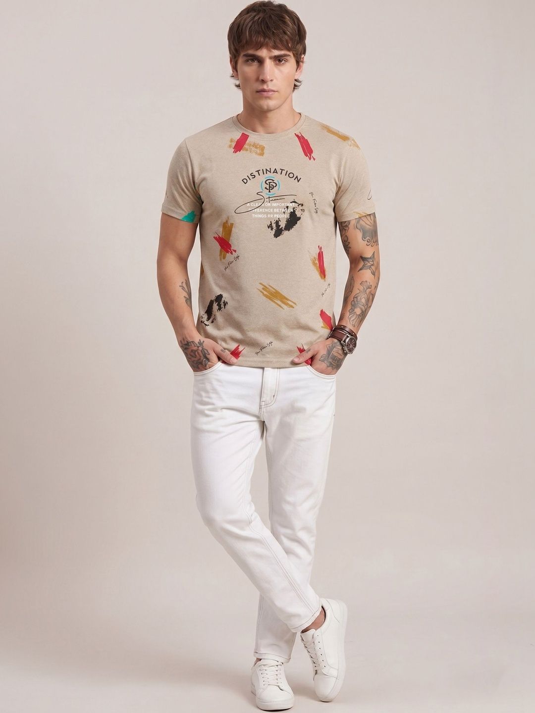 SANDPIPER Men Printed T-shirt