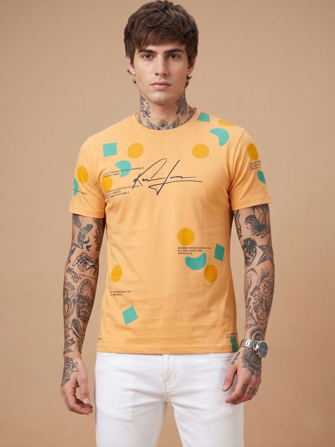 SANDPIPER Men Printed T-shirt