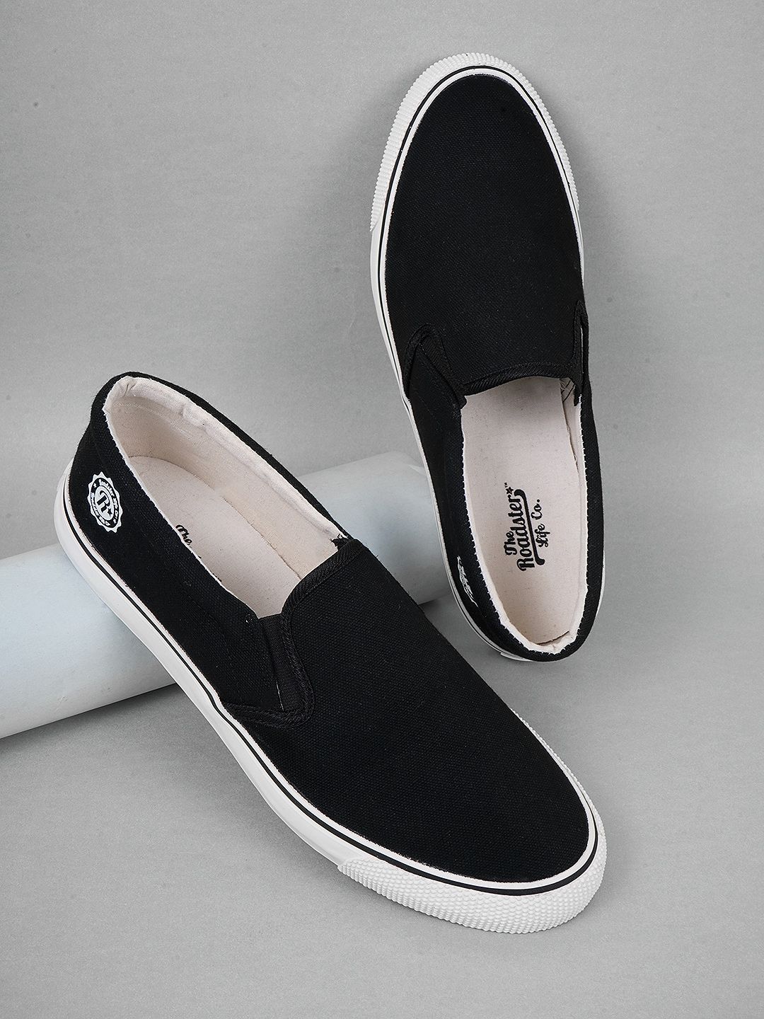 The Roadster Lifestyle Co Women Casual Everyday Slip-On Sneakers