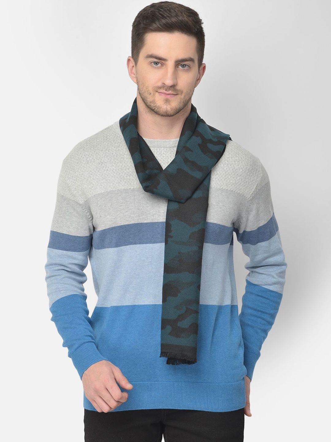 Cazzano Men Printed Scarf
