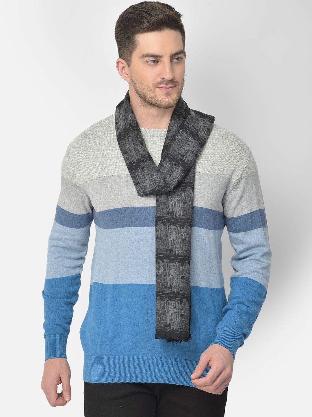 Cazzano Men Printed Scarf