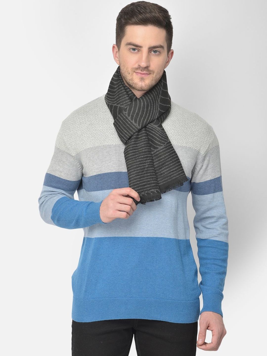 Cazzano Men Printed Scarf