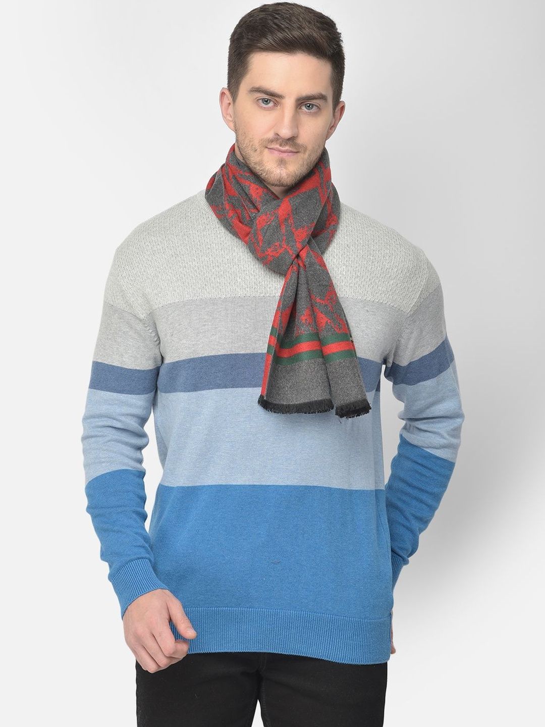 Cazzano Men Printed Scarf