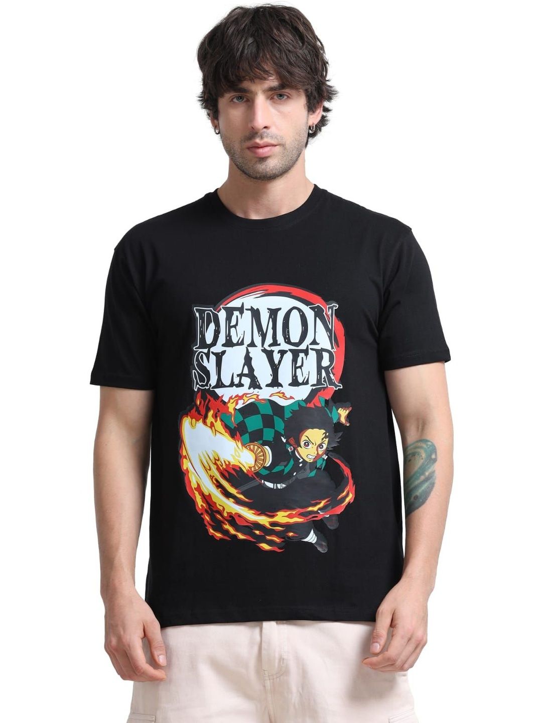 THE MODVUE Men Printed T-shirt